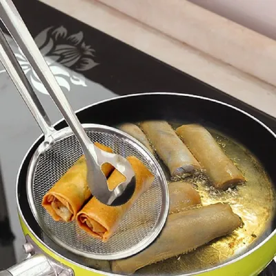 2 in 1 Kitchen Multi-Functional Fry Filter Spoon
